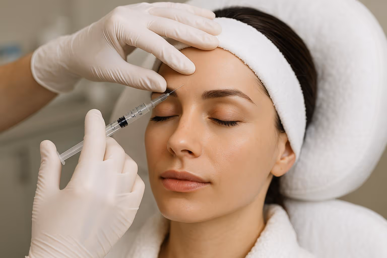 Neuromodulator treatment at Edelweiss Aesthetics